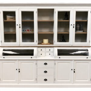 Buffetkast Bastiaan 260 cm Cremewit-Eiken