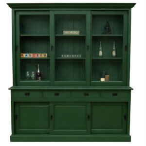 Buffetkast Fleur 186 cm Dennengroen