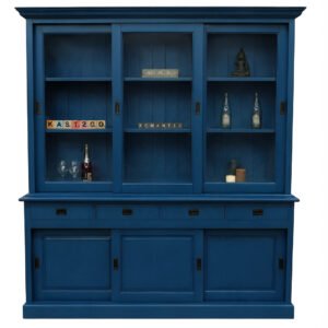 Buffetkast Fleur 186 cm Saffierblauw
