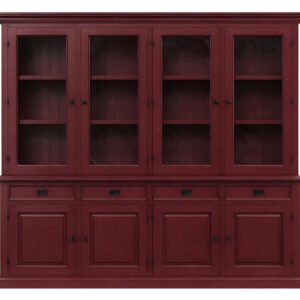 Buffetkast Londen 240 cm Wijnrood